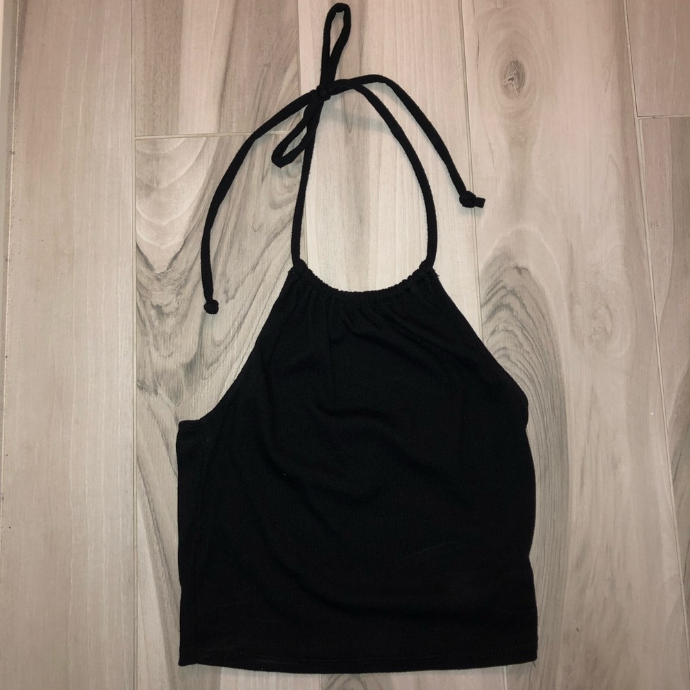 black urban outfitters BDG halter top